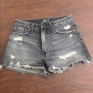 Abercrombie Vintage High Rise Shorts